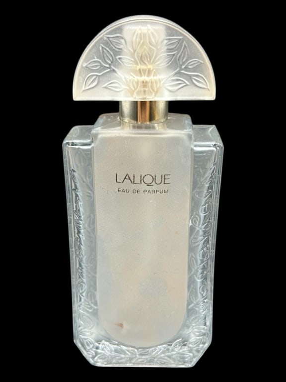 LALIQUE EAU DE PARFUM CRYSTAL BOTTLE 4.5" (1 of 5)