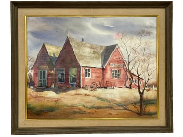 ORIGINAL WATERCOLOR PAINTING BY BETH McANINCH 27"