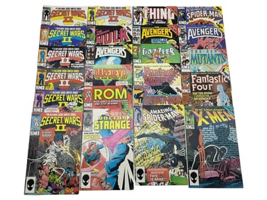 LARGE LOT OF 23 MARVEL COMICS – SECRET WARS II
