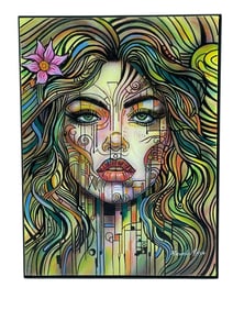 RICARDO MAYA ORIGINAL PAINTING 24"