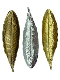 NADAR LEAF TRAYS SET OF 3 11"