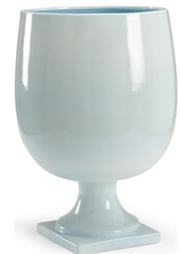 CHELSEA HOUSE LANCASTER VASE IN BLUE 20.5"
