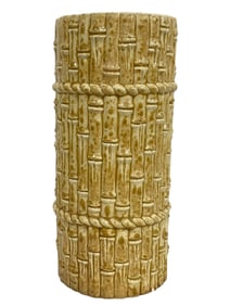 MID-CENTURY MODERN CERAMIC UMBRELLA STAND 17"