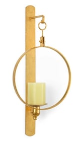 CHELSEA HOUSE LEGGIT SCONCE IN GOLD 29.5"