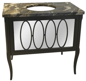 LUXURY POWDER VANITY CONSOLE 37"