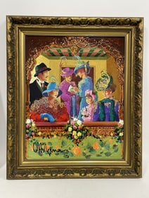 OTTO DE SOUZA AGUIAR ORIGINAL OIL PAINTING 24"