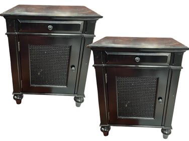 PAIR OF RESTORATION HARDWARE NIGHT STANDS