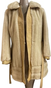 VINTAGE ADOLPH SCHUMAN FOR LILLI ANN MINK FUR COAT