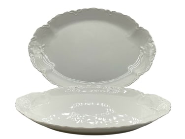 PAIR OF HUTSCHENREUTHER SELB BAVARIA DISHES