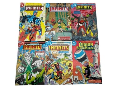 LOT OF 6 VINTAGE DC COMICS