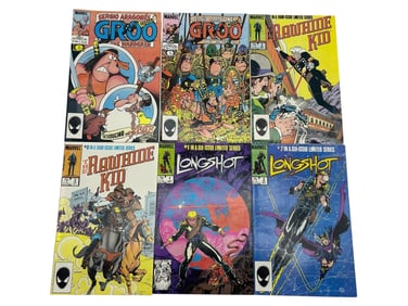 LOT OF 6 MARVEL EPIC COMICS