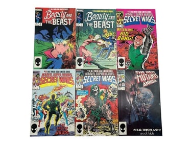LOT OF 6 MARVEL COMICS