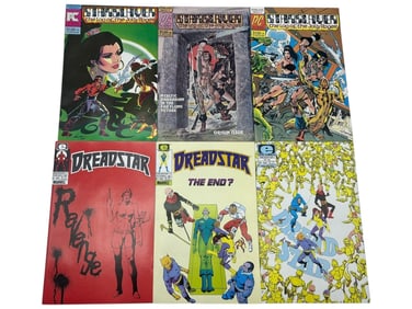1980s INDIE COMIC LOT 0F 6
