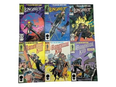 LOT OF 6 MARVEL LIMITED SERIES COMICS