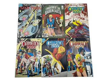 LOT OF 6 VINTAGE DC COMICS
