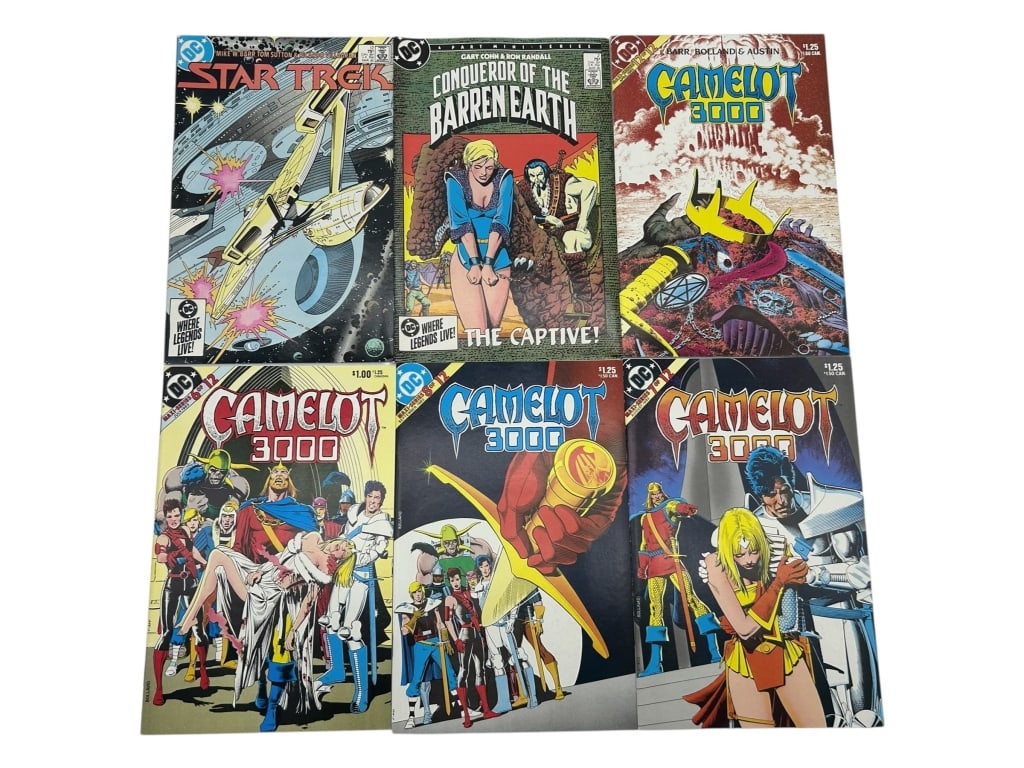 LOT OF 6 VINTAGE DC COMICS