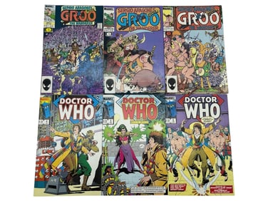 LOT OF 6 VINTAGE MARVEL COMICS