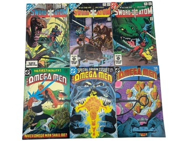 LOT OF 6 VINTAGE DC COMICS