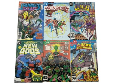 LOT OF 6 VINTAGE DC COMICS