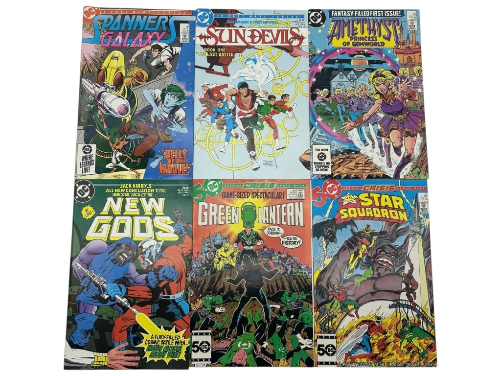 LOT OF 6 VINTAGE DC COMICS (1 of 9)