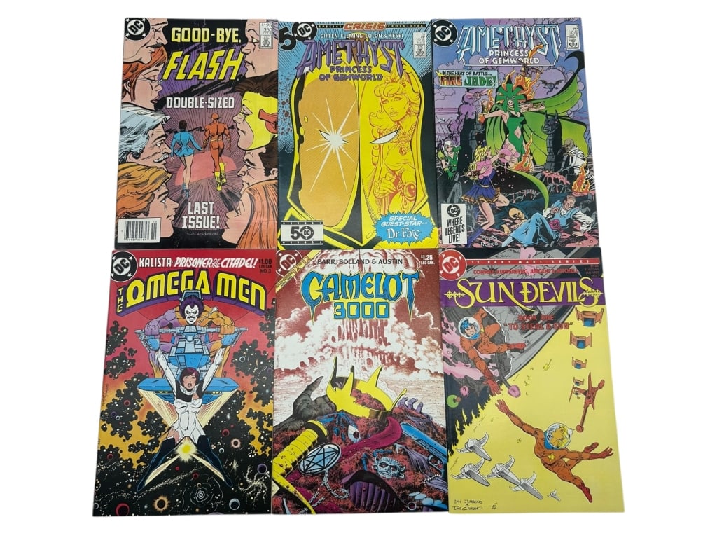 LOT OF 6 VINTAGE DC COMICS (1 of 9)