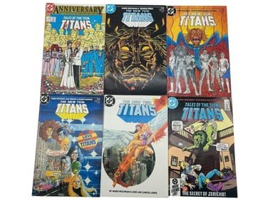 LOT OF 6 VINTAGE DC COMICS