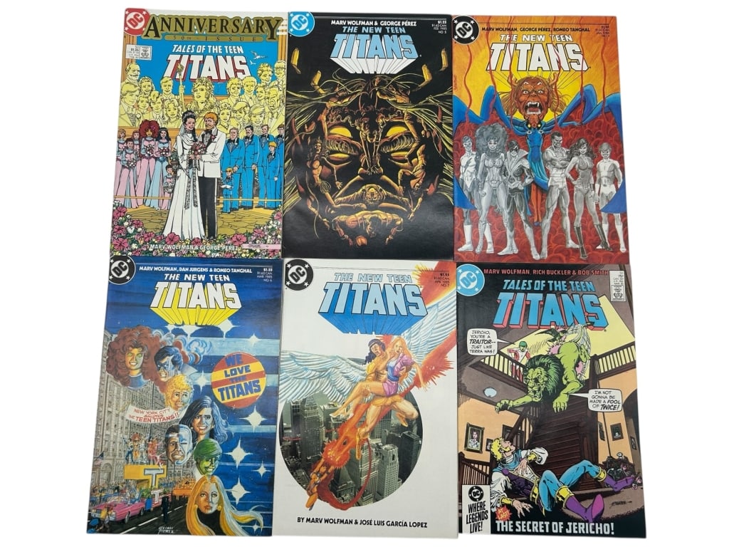 LOT OF 6 VINTAGE DC COMICS (1 of 9)