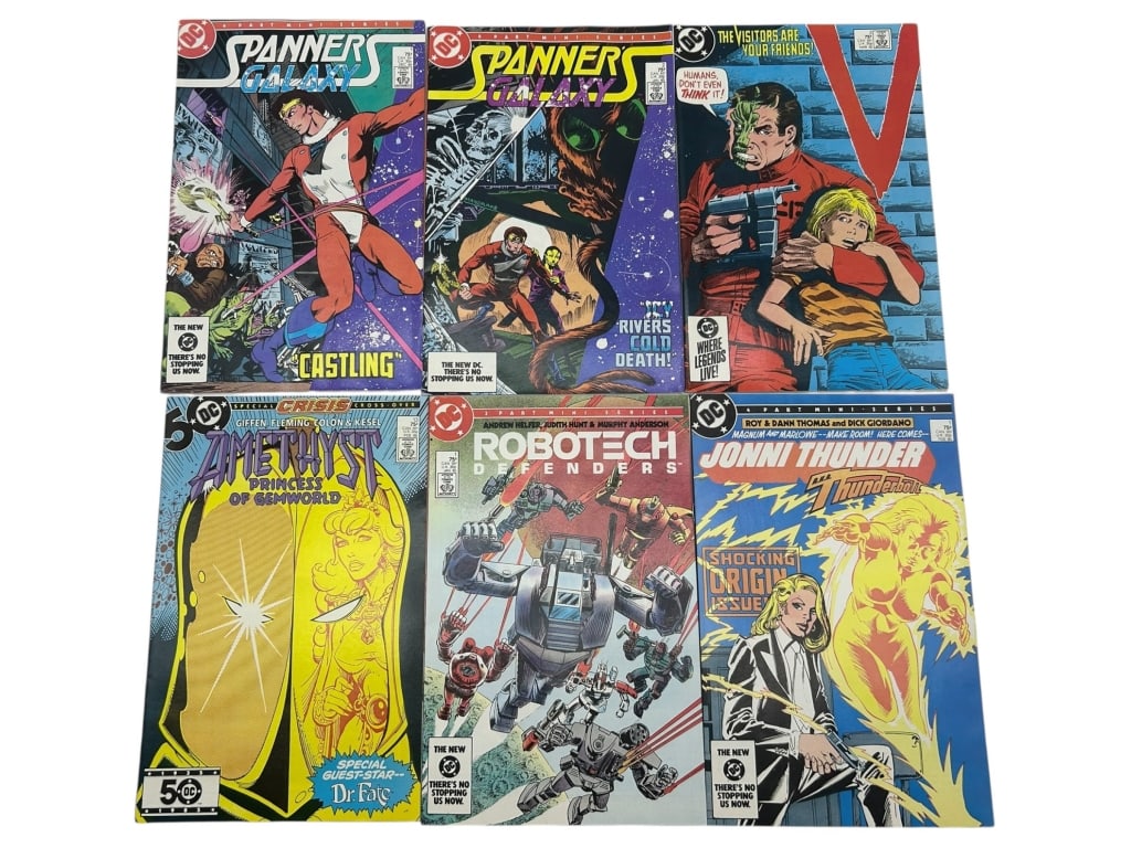 LOT OF 6 DC VINTAGE COMICS (1 of 9)