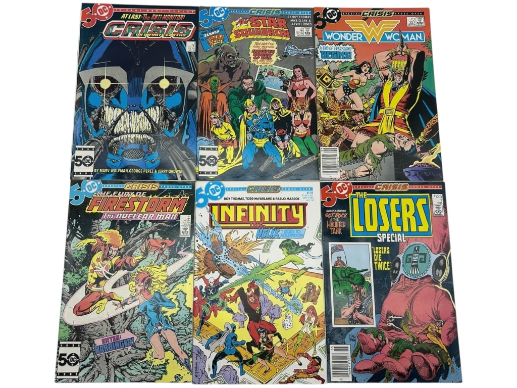 LOT OFF 6 VINTAGE DC COMICS (1 of 9)