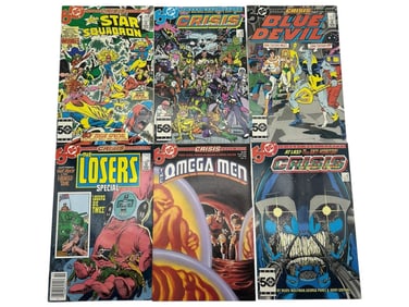 LOT 0F 6 VINTAGE DC COMICS