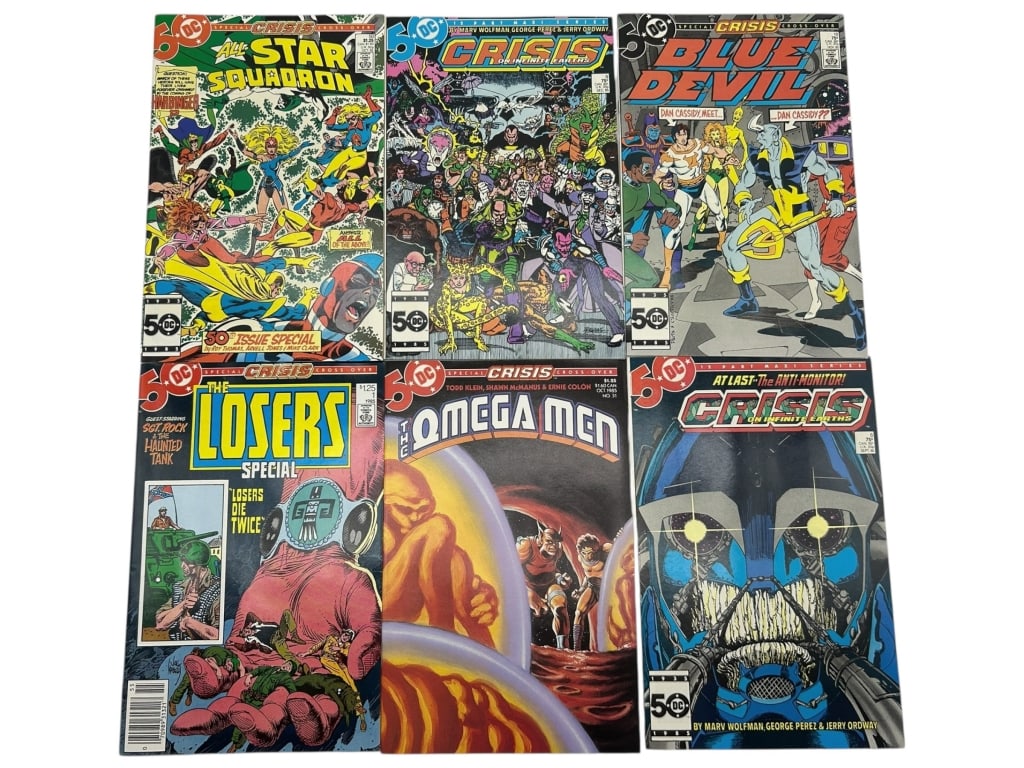 LOT 0F 6 VINTAGE DC COMICS (1 of 9)
