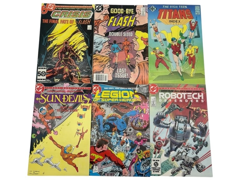 LOT OF 6 DC VINTAGE COMICS (1 of 9)