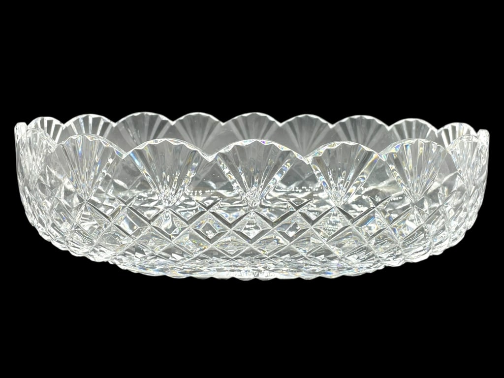 WATERFORD CRYSTAL EMILY OVAL BOWL 10.5" (1 of 6)