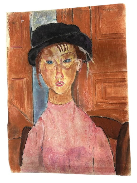 AFTER AMEDEO MODIGLIANI PORTRAIT OF A WOMAN 31" (1 of 4)