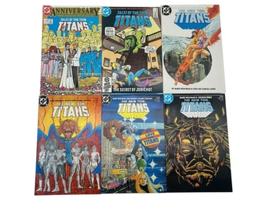 LOT OF 6 VINTAGE DC COMICS