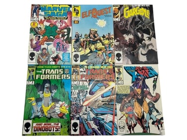LOT OF 6 MARVEL COMICS