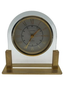 LINDEN QUARTZ DESK CLOCK 5"