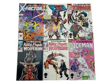 LOT OF 6 MARVEL COMICS
