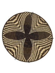 BASKET WALL PLATE 17"