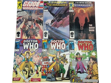 LOT OF 6 VINTAGE MARVEL COMICS