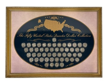 UNITED STATES QUARTER DISPLAY 26"