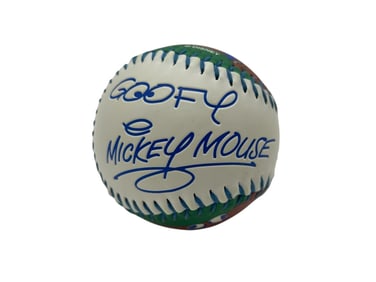 DISNEY SOFTBALL ILLUSTRATED COLLECTIBLE 3"
