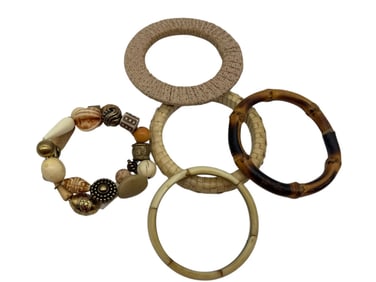 VINTAGE LOT OF BANGLE BRACELETS