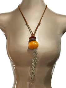 BOHO CHIC LONG PENDANT NECKLACE