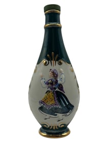 VINTAGE DALVA PORTO CERAMIC DECANTER BOTTLE 11"