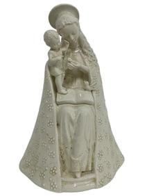 HUMMEL CERAMIC MADONNA AND CHILD FIGURINE 8"