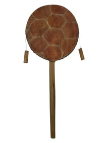 VINTAGE HANDCRAFTED MONKEY DRUM 15"