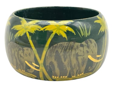VINTAGE ELEFANT BANGLE BRACELET