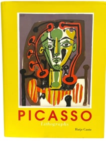 PICASSO LITHOGRAPHS BOOK BY HATJE CANTZ 13"