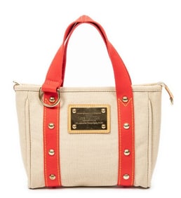 LOUIS VUITTON ANTIGUA CABAS PM WOVEN CANVAS